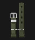 Strap Crafter Blue Turtle CB08-Turtle-Green 22mm Curved End Rubber Strap-2
