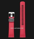 Strap Crafter Blue Turtle CB08-Turtle-Red 22mm Curved End Rubber Strap-0