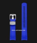 Strap Crafter Blue Tudor Pelagos TD02-Pelagos-Royal-Blue-Red 22mm Curved End Rubber Strap-1
