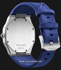 D1 Milano Ultra Thin Classic D1-A-UT03 Black Dial Blue Panarea Suede Leather Strap-2