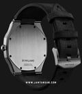 D1 Milano Ultra Thin Classic A-UT04 Black Dial Black Volcano Suede Leather Strap-2