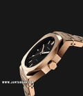 D1 Milano Mechanical D1-ATBJ03 Black Dial Rose Gold Stainless Steel Strap-1