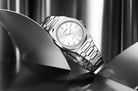 D1 Milano Ultra Thin D1-UTBL08 Silver Cloud White Dial Stainless Steel Strap-3