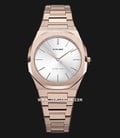 D1 Milano Ultra Thin D1-UTBL09 Rose Cloud White Dial Rose Gold Stainless Steel Strap-0
