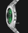 D1 Milano Ultra Thin D1-UTBL11 Petite Moss Green Sunray Dial Stainless Steel Strap-1