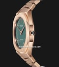 D1 Milano Ultra Thin D1-UTBU02 Matte Forest Green Dial Rose Gold Stainless Steel Strap-1