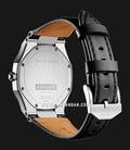 D1 Milano Ultra Thin D1-UTLL13 Pearl White Dial Black Leather Strap-2