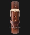 Strap Daniel Wellington DW00200035 Classic St Mawes 18mm Brown Leather Strap -0