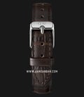 Daniel Wellington DW00100182 Classic Petite York 32mm Black Dial Dark Brown Leather Strap -1