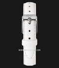Daniel Wellington Classic DW00100250 Petite Bondi 28mm White Dial White Leather Strap -1