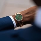 Daniel Wellington Iconic Link Emerald DW00100419 Green Dial Rose Gold Stainless Steel Strap-2