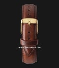 Daniel Wellington Classic St Mawes DW00100543 Black Dial Brown Leather Strap-1