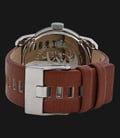 Diesel Franchise DZ1513 Black dial Brown Leather Strap Watch-2
