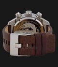 Diesel DZ4204 Advanced Chronograph Black dial Brown Leather Strap Watch-2