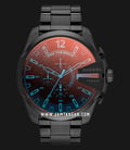 Diesel Mega Chief DZ4318 Chronograph Black Dial Black Ion-plated Stainless Steel Strap-0