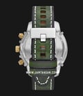 Diesel Griffed DZ4585 Chronograph Black Dial Green Leather Strap-2