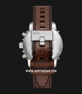 Diesel Griffed DZ4604 Chronograph Blue Dial Brown Leather Strap-2
