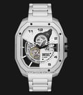 Diesel Flayed DZ7470 Automatic Dual Tone Open Heart Dial Stainless Steel Strap-0
