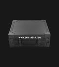Kotak Jam Tangan Driklux 12W-BG Black Carbon PU Leather Box-0