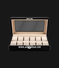 Kotak Jam Tangan Driklux 12W-KC Black Carbon PU Box-1