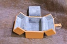 Kotak Jam Tangan Driklux 1W-BR-SKG Brown PU Leather Box-4