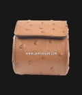 Kotak Jam Tangan Driklux 1W-BrBL-LOS Brown Ostrich PU Leather Box-0