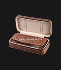 Kotak Jam Tangan Driklux 1W-OS-Br Brown Ostrich Leather Box-0