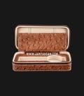 Kotak Jam Tangan Driklux 1W-OS-Br Brown Ostrich Leather Box-1