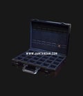 Kotak Jam Tangan Driklux 24W-BB Black Leather PU Box-1