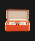 Kotak Jam Tangan Driklux 2W-2-O Orange Leather Box-1