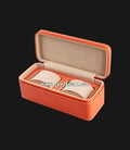Kotak Jam Tangan Driklux 2W-2-Or-PU Orange PU Leather Box-0