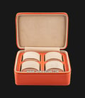 Kotak Jam Tangan Driklux 4W-4-OR-PU Orange PU Leather Box-1