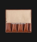 Kotak Jam Tangan Driklux 4W-CB-OS Brown Ostrich Leather PU-0