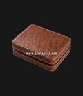 Kotak Jam Tangan Driklux 4W-OS-BR Brown Ostrich Leather Box-2