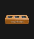 Kotak Jam Tangan Driklux JP3-BrF-SPU Tan Leather Box-0