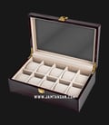 Kotak Jam Tangan Driklux JW50EC Ebony Wood Box-0