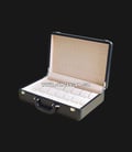 Kotak Jam Tangan Driklux LT-7+21BR1C1-SPUFP Black Microfiber Box-2