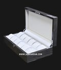 Kotak Jam Tangan Driklux TG803-12GG Glossy Black Apricot Wood Box-2