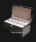 Kotak Jam Tangan Driklux TG809-20BC Black Ebony Wood Box-2