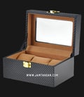 Kotak Jam Tangan Driklux WB-003-CC1 Black Carbon Fiber Box-2