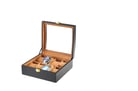 Kotak Jam Tangan Driklux WB-008-CC1 Black Carbon Fiber Box-4