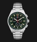 DUXOT Ascensus DX-2017-33 Racing Green Chronograph Green Dial Stainless Steel Strap-0
