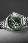 DUXOT Patrios DX-2023-11 Sunray Green Dial Stainless Steel Strap-1