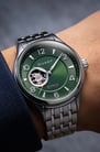 DUXOT Patrios DX-2023-11 Sunray Green Dial Stainless Steel Strap-2