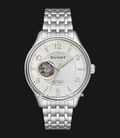 DUXOT Patrios DX-2023-22 Sunray Silver Dial Stainless Steel Strap-0
