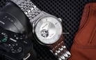 DUXOT Patrios DX-2023-22 Sunray Silver Dial Stainless Steel Strap-4