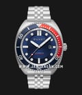 DUXOT Tortuga DX-2026-33 Automatic Blue Dial Stainless Steel Strap-0
