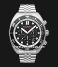 DUXOT Tortuga DX-2027-11 Chronograph Black Dial Stainless Steel Strap-0