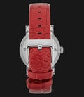Ego Mazzucato EGO3 LH V1 Ladies White Dial Red Leather Strap + Extra Case + Extra Strap -2