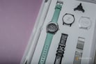 Ego Mazzucato EGO4 LF V2 Ladies Black Dial Green Leather Strap + Extra Case + Extra Strap -8